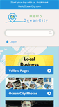 Mobile Screenshot of hellooceancity.com